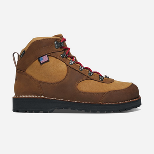 Danner - CASCADE CRESCENT GORE-TEX BOOT - GRIZZLY BROWN/RHODO RED -  - Main Front View