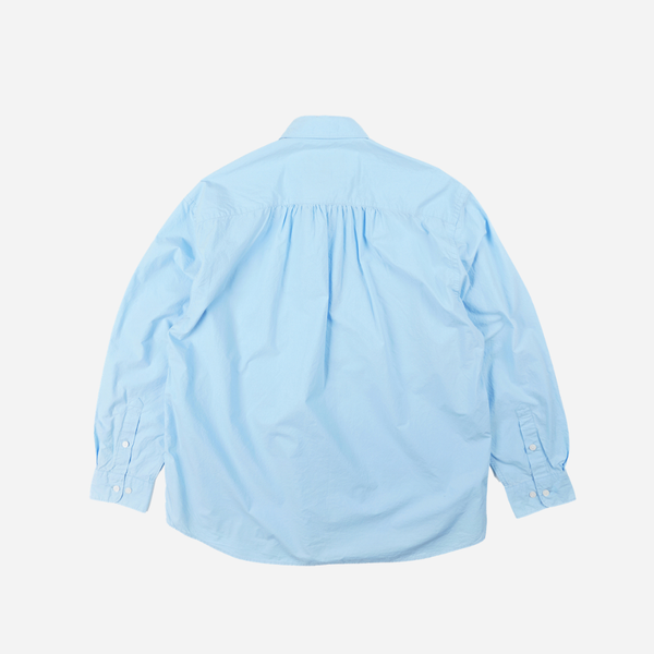 Frizmworks Cigarette Pocket Typewriter Shirt - Sky Blue