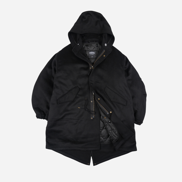 Frizmworks Wool Vincent Fishtail Parka - Black