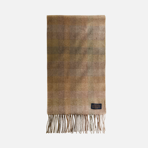 Pendleton - Whisperwool Muffler - Tan Mix/Olive Ombre -  - Main Front View
