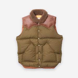 Rocky Mountain Featherbed - CHRISTY VEST - OLIVE DRAB -  - Main Front View