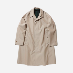 Beams+ - Beams Plus Balmacaan Coat T/C - Beige -  - Main Front View