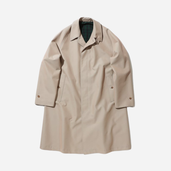 Beams Plus Balmacaan Coat T/C - Beige
