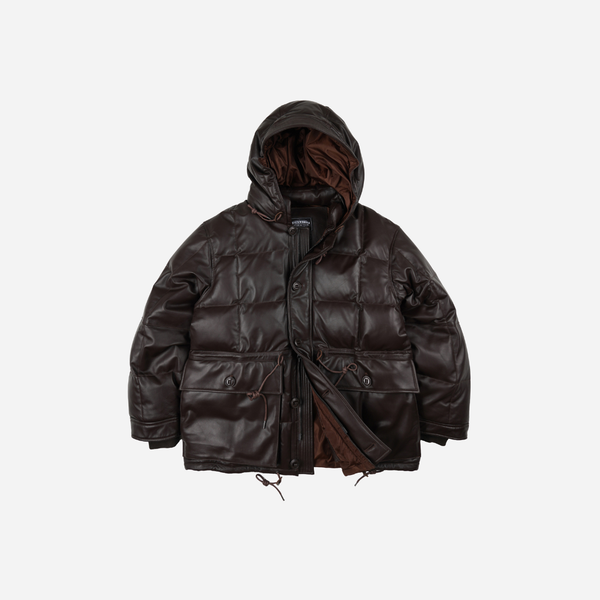 Frizmworks Lambskin Karakoram Goose Down Parka - Brown