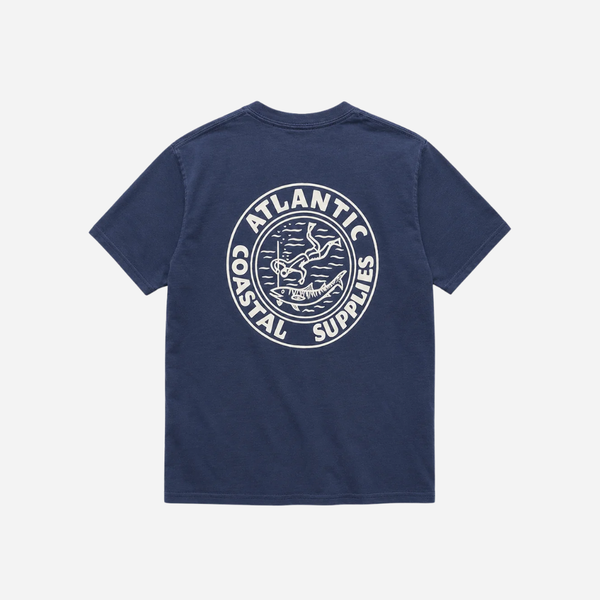 Atlantic Coastal Supplies Diver T-Shirt - Navy