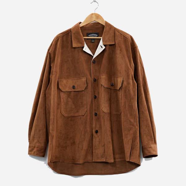 Suede Oversized CPO Shirt