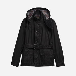 Barbour - Barbour Ursula Wax Jacket - Black -  - Main Front View
