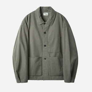 Rough Side - COMFORT JACKET - MUD -  - Main Front View