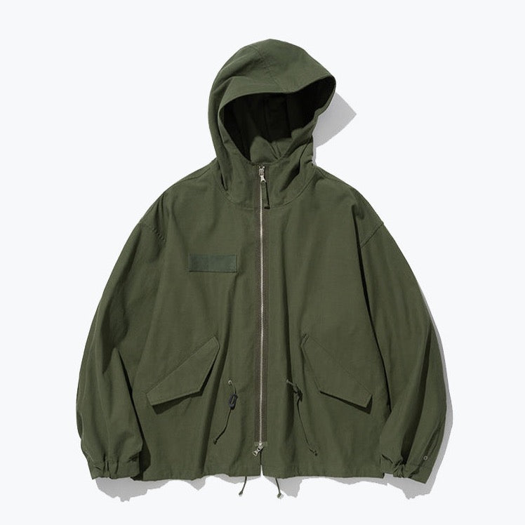 Uniform Bridge M51 Fishtail Short Parka - Olive - The Great Divide