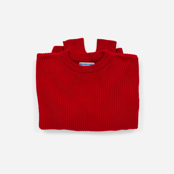 CAMP 4 JUMPER - CHERRY RED