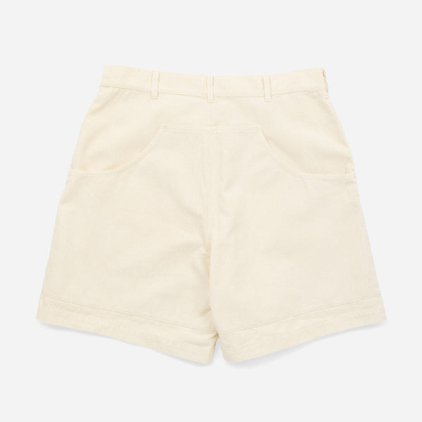 DOUBLEBACK CANVAS SHORT - VANILLA BEAN