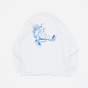Big Rock Candy Mountaineering - GARAGE SHOP L/S T-SHIRT - MILK -  - Alternative View 1