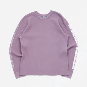 Big Rock Candy Mountaineering - GRADIENT L/S THEMRAL SWEATER - HUCKLEBERRY -  - Main Front View