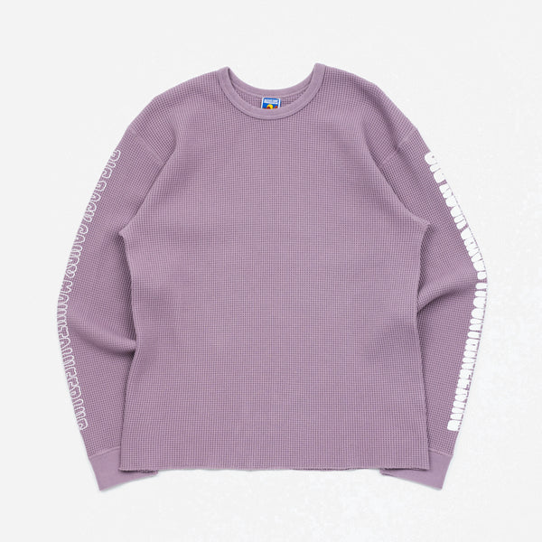 GRADIENT L/S THEMRAL SWEATER - HUCKLEBERRY