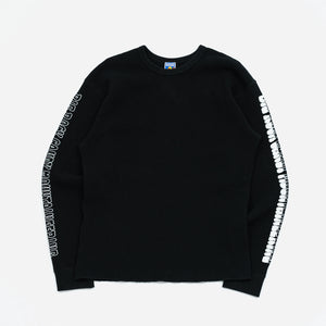 Big Rock Candy Mountaineering - GRADIENT L/S THERMAL SWEATER - BLACK LICORICE -  - Main Front View