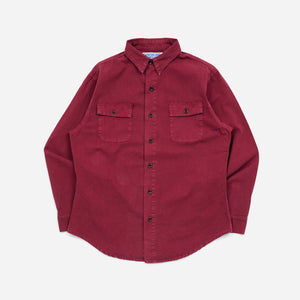 Big Rock Candy Mountaineering - NOVA CANVAS SHIRT - CRANBERRY -  - Main Front View