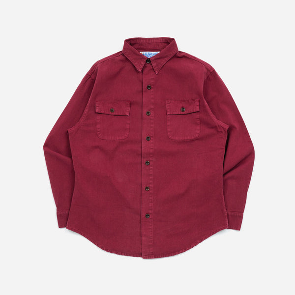 NOVA CANVAS SHIRT - CRANBERRY