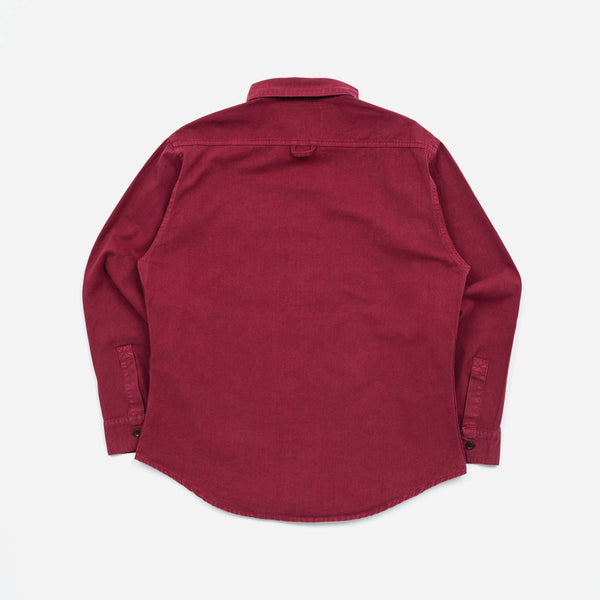 NOVA CANVAS SHIRT - CRANBERRY