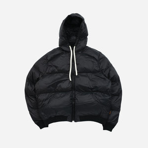 Big Rock Candy Mountaineering - ALPINE HOODED DOWN JACKET - BLACK LIQUORICE -  - Main Front View