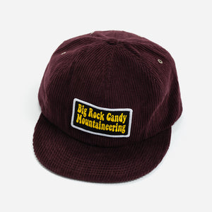 Big Rock Candy Mountaineering - TRUCKIN' CORD CAP - ACAI -  - Main Front View