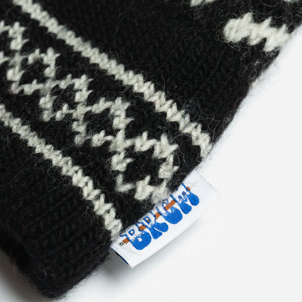 STOWE SUN BEANIE - BLACK LICORICE