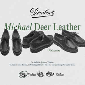 Paraboot - MICHAEL DEER LEATHER - NOIR/NOIR -  - Alternative View 1