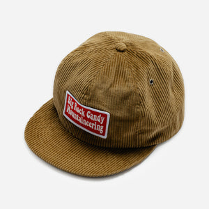 Big Rock Candy Mountaineering - Big Rock Candy Mountaineering Truckin' Corduroy Hat - Graham Cracker -  - Main Front View