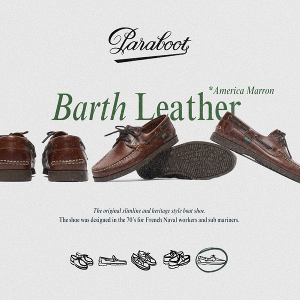 Paraboot BARTH OG BOAT SHOE - AMERICA/MARRON - The Great Divide Paraboot BARTH OG BOAT SHOE - AMERICA/MARRON - The Great Divide