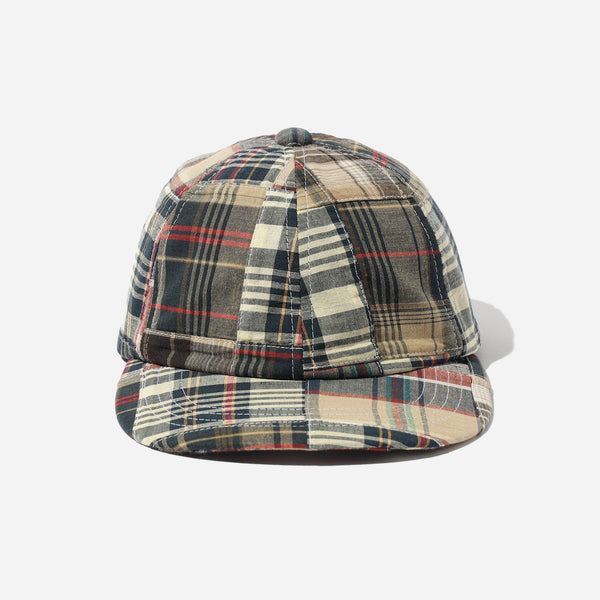 6 PANEL MADRAS CAP - PATCHWORK