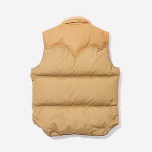Rocky Mountain Featherbed - CHRISTY VEST - CAMEL -  - Alternative View 1