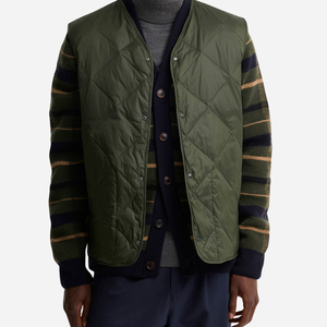 Barbour - Barbour Down Reversible Tartan Liner -  - Alternative View 1