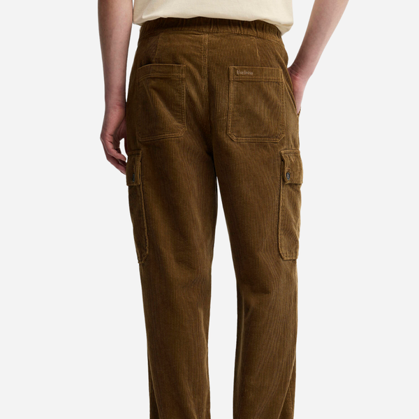 Barbour Leonard Cord Cargo Trouser - Sepia