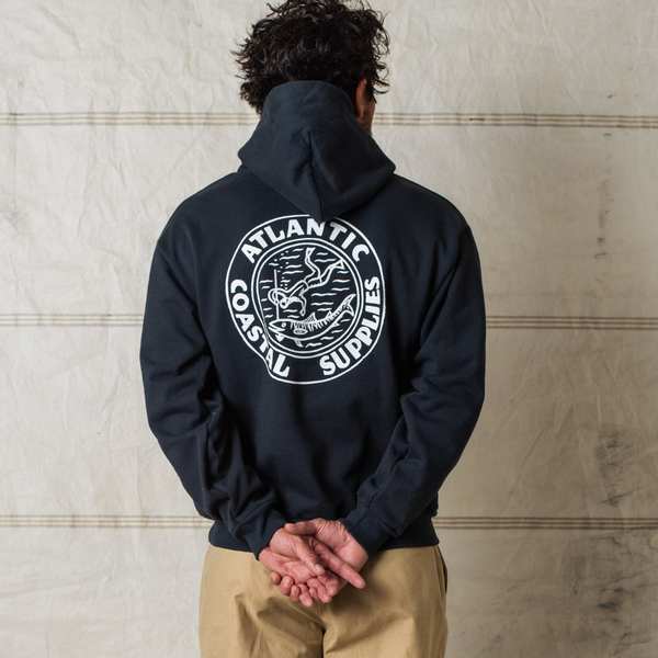 Atlantic Coastal Supplies Diver Hoodie - Navy