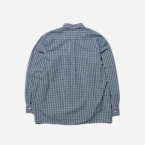 Beams+ - Beams Plus Open B.D Indigo Dobby Plaid -  - Alternative View 1