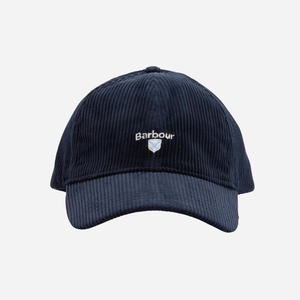 Barbour - Barbour Preston Cord Cap - Navy -  - Alternative View 1