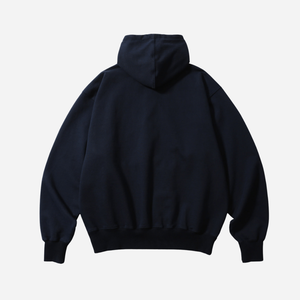 Anglan - Anglan Heavyweight Classic Hoodie - Navy -  - Alternative View 1