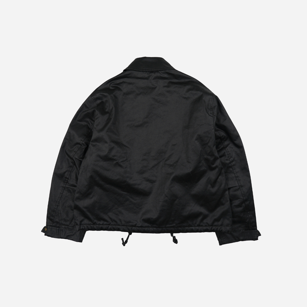 Frizmworks Waxed Cotton Heritage Hunting Jacket - Black