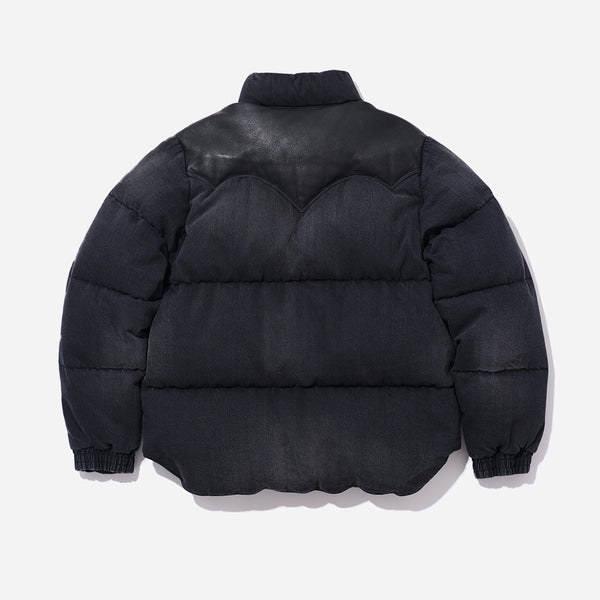 DOWN JACKET - BLACK DENIM