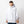 Load image into Gallery viewer, OBLIQUE BALLOON DOUBLE HOODIE - WHITE MELANGE
