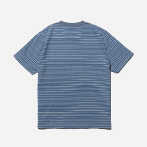 Beams+ - Beams Plus Pocket Tee Stripe - Indigo -  - Alternative View 1