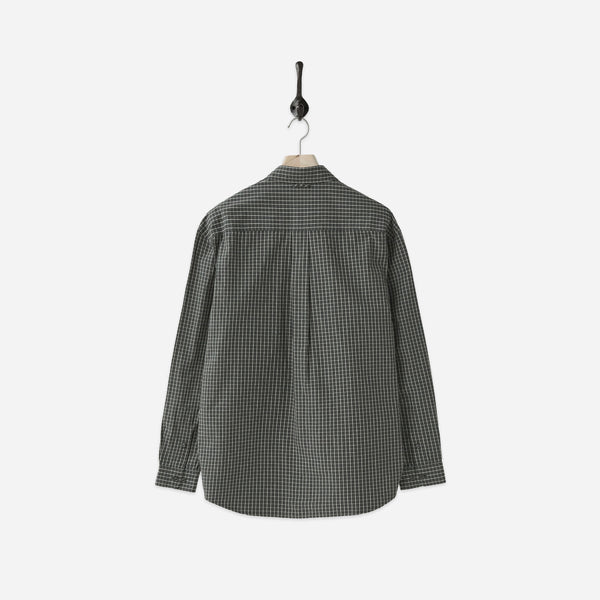 Rough Side Primary Shirt - Charcoal Grid