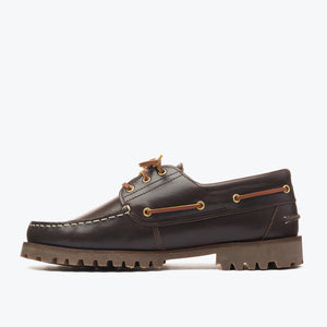 Arrow Moccasin Company - TIMBER MOC SHOE  - DARK BROWN -  - Alternative View 1
