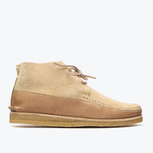 Arrow Moccasin Company - Lucas Boot Crepe - Sand -  - Main Front View
