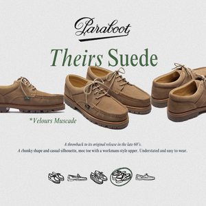 Paraboot - THIERS SUEDE - VELOURS MUSCADE -  - Alternative View 1