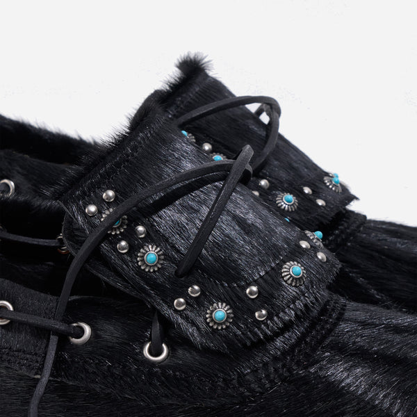 CONCHO DUCK BOOT - NOIR