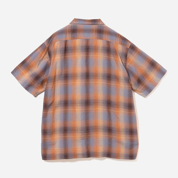 SAM DOBBY OMBRE SHIRT - ORANGE