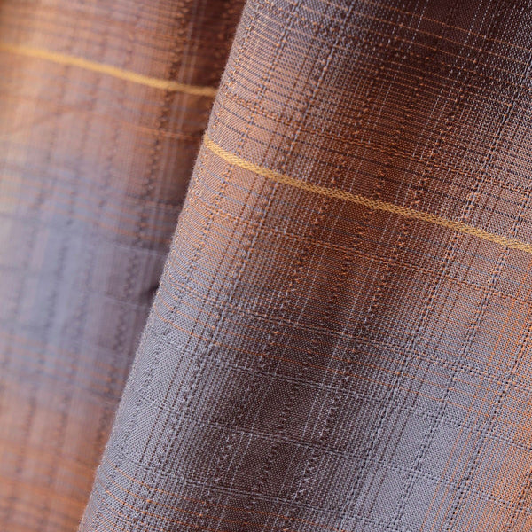 SAM DOBBY OMBRE SHIRT - ORANGE