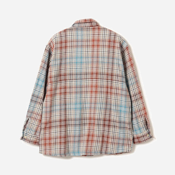 ALBERT FIELD OVERSHIRT - IVORY/BLUE