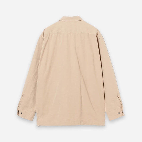 IVAN WEATHER CLOTH SHIRT - KHAKI