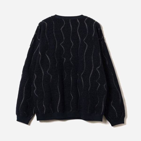 MISHA BOA CREW SWEAT - NAVY